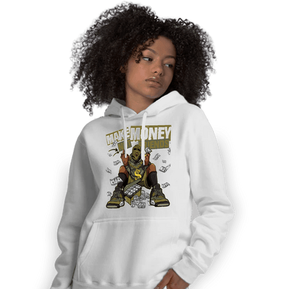 SE Craft Medium Olive 4s Hoodie Match Make Money Not Friends - NastyJamz