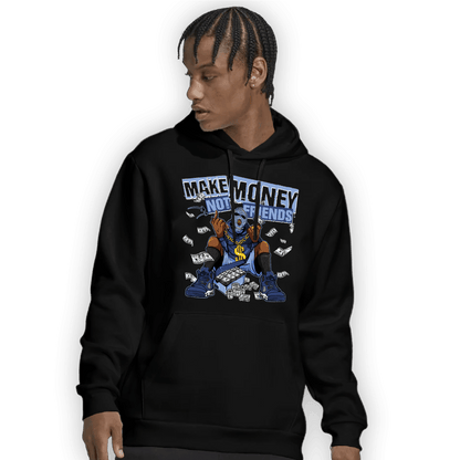 Midnight Navy 5s Hoodie Match Make Money Not Friends - NastyJamz