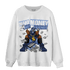 Midnight Navy 5s Sweatshirt Match Make Money Not Friends - NastyJamz