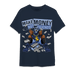 Midnight Navy 5s T Shirt Match Make Money Not Friends - NastyJamz
