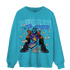 Aqua 6s Sweatshirt Match Make Money Not Friends - NastyJamz