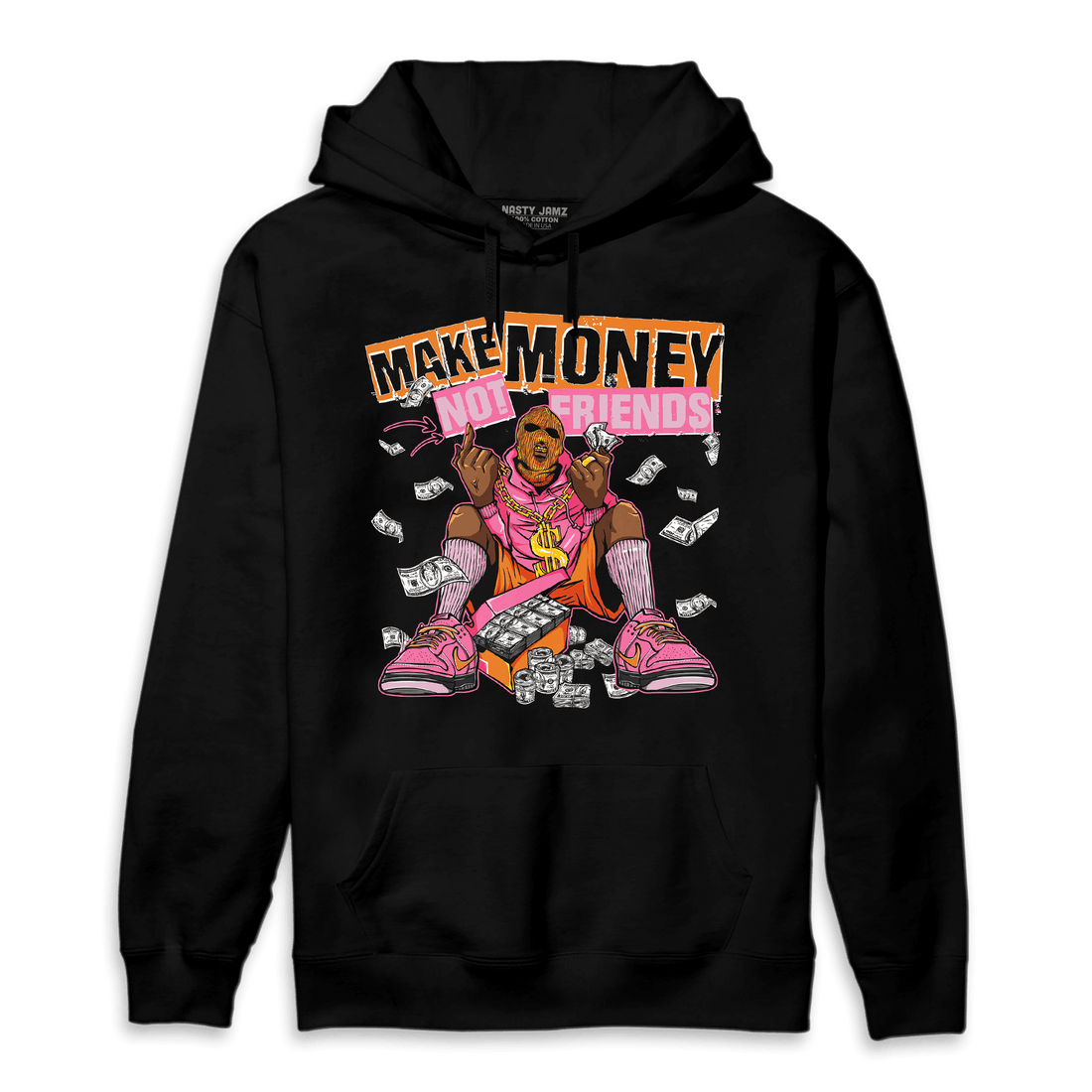 SB Dunk Blossom Hoodie Match Make Money Not Friends - NastyJamz