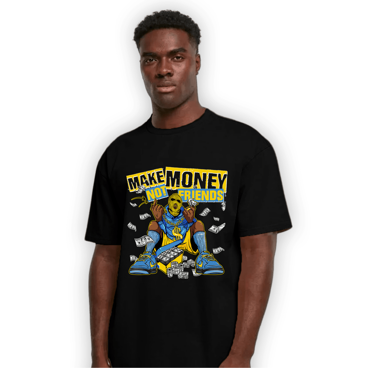 SB Dunk Bubbles T Shirt Match Make Money Not Friends - NastyJamz