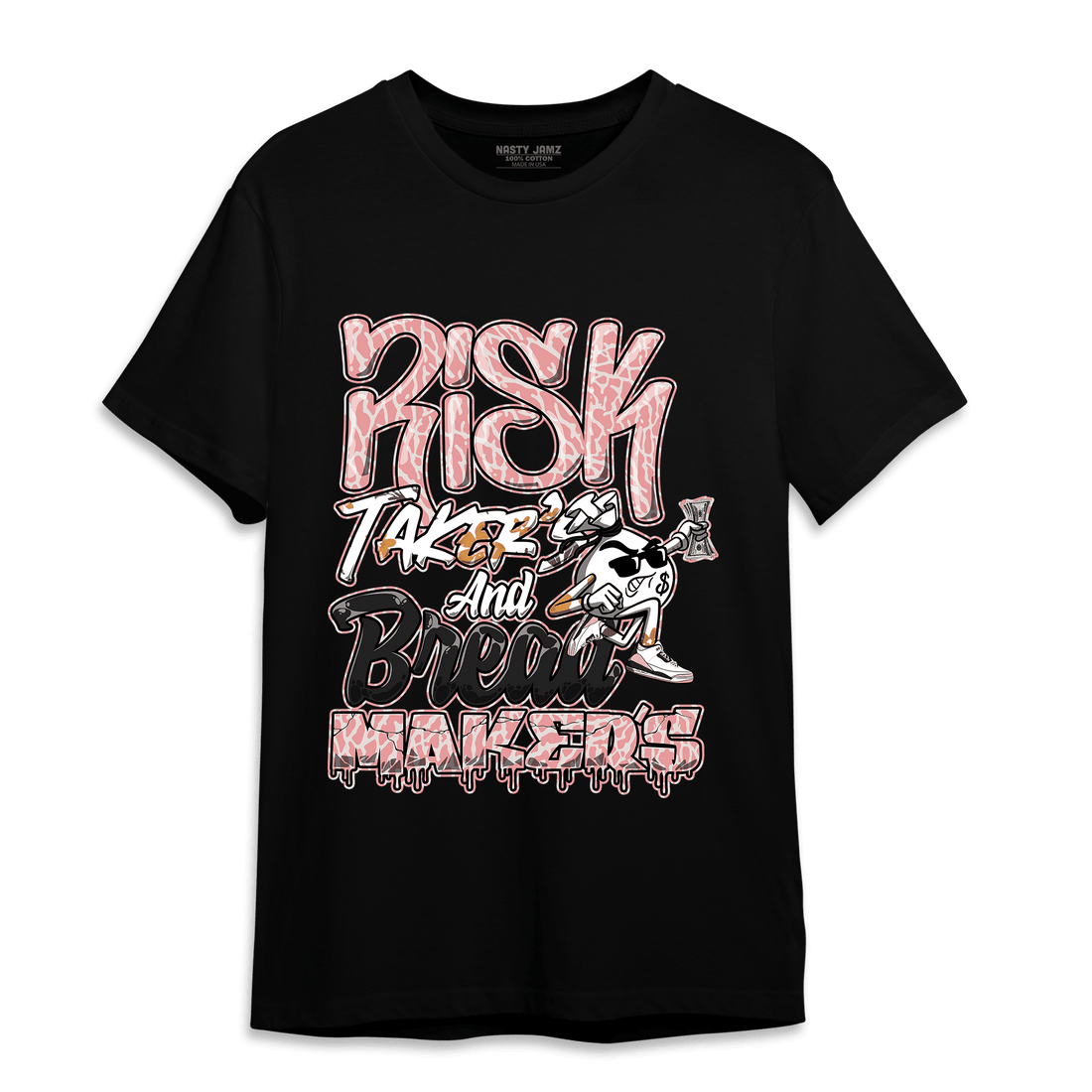 Red Stardust 3s T Shirt Match Making Our Bread - NastyJamz