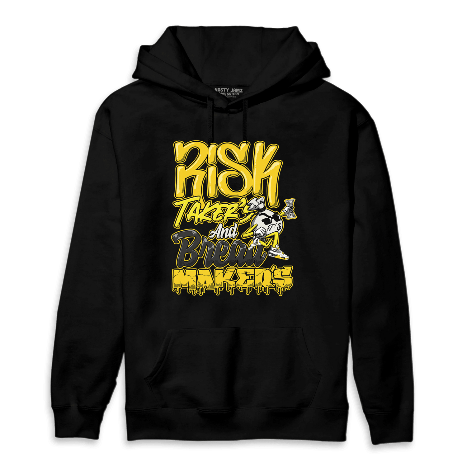 Vivid Sulfur 4s Hoodie Match Making Our Bread - NastyJamz
