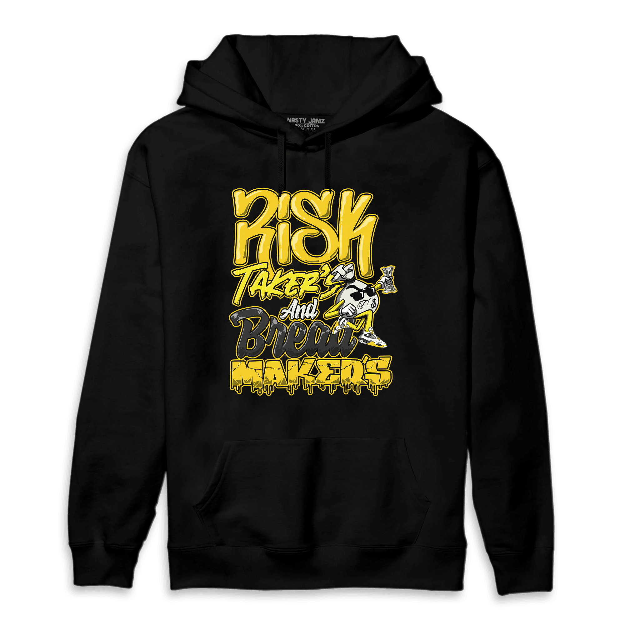 Vivid Sulfur 4s Hoodie Match Making Our Bread - NastyJamz