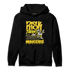Vivid Sulfur 4s Hoodie Match Making Our Bread - NastyJamz