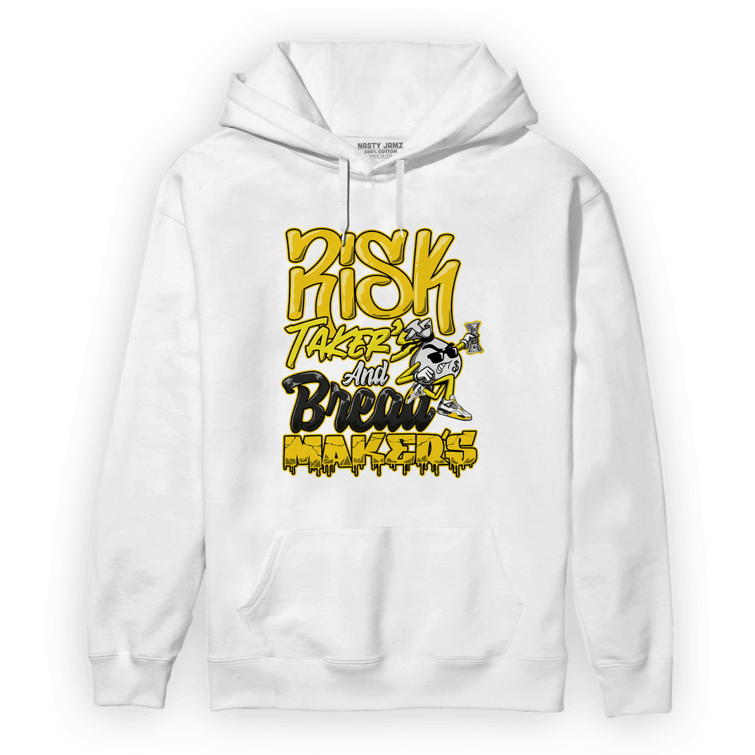 Vivid Sulfur 4s Hoodie Match Making Our Bread - NastyJamz