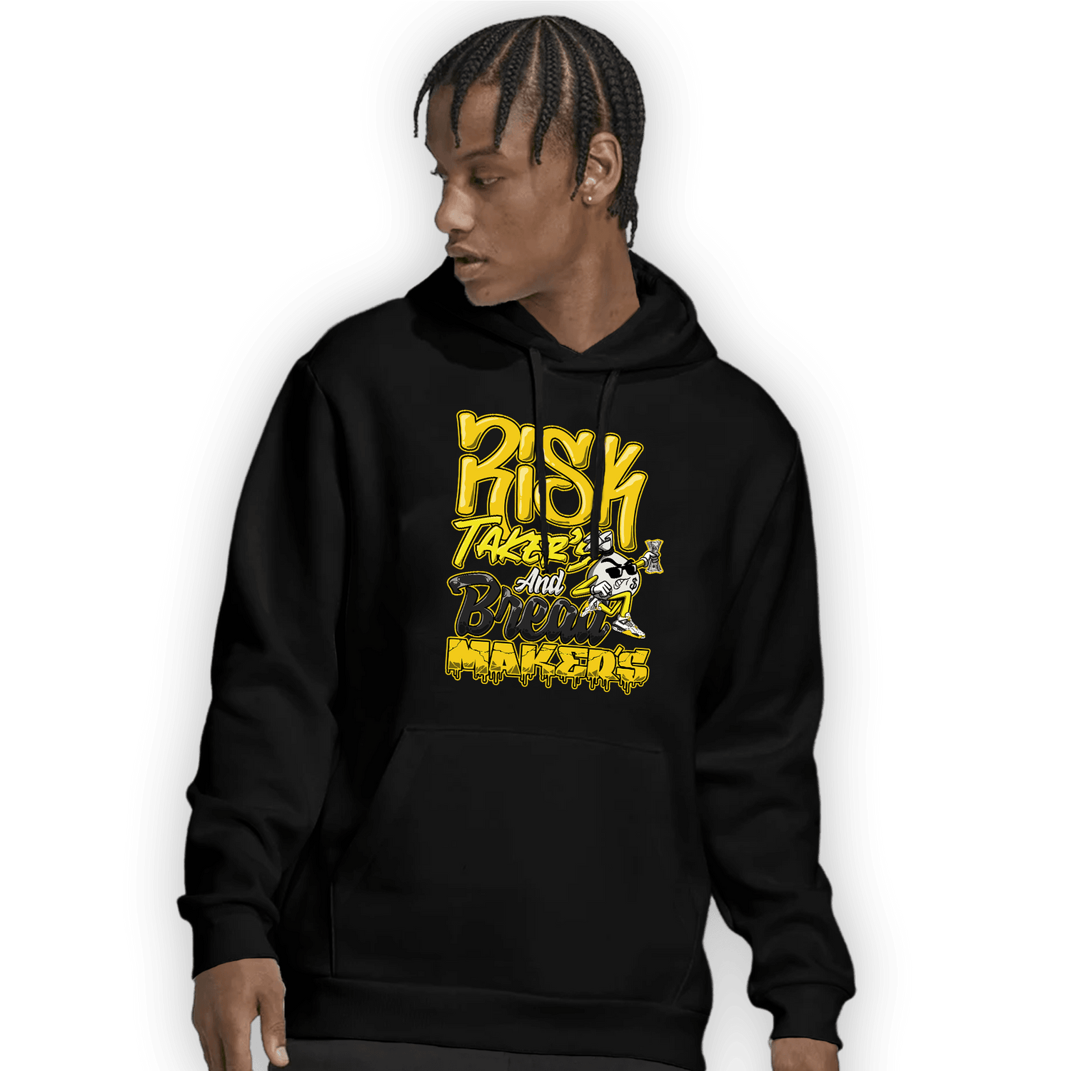 Vivid Sulfur 4s Hoodie Match Making Our Bread - NastyJamz