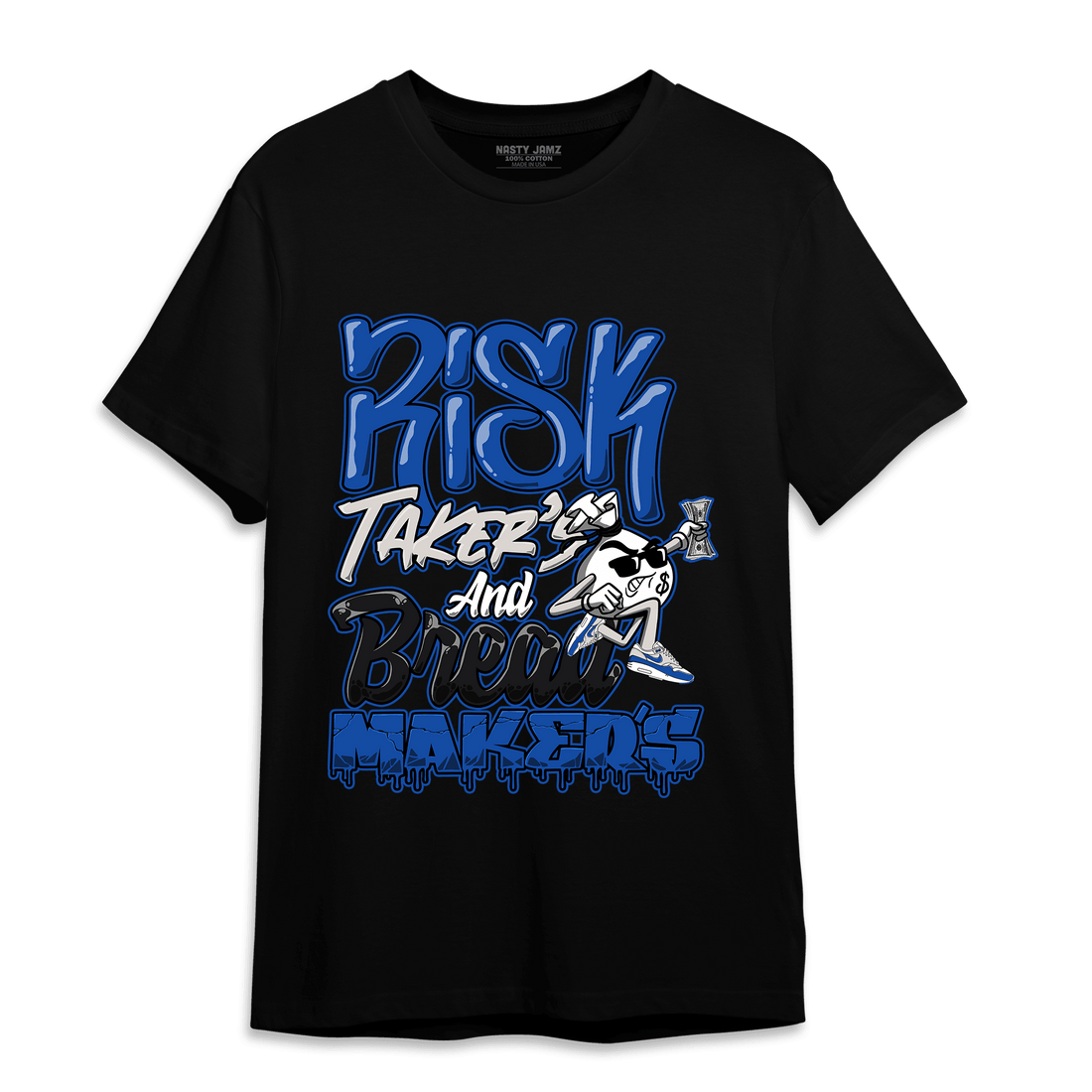 Air Max 1 86 Royal T Shirt Match Making Our Bread - NastyJamz