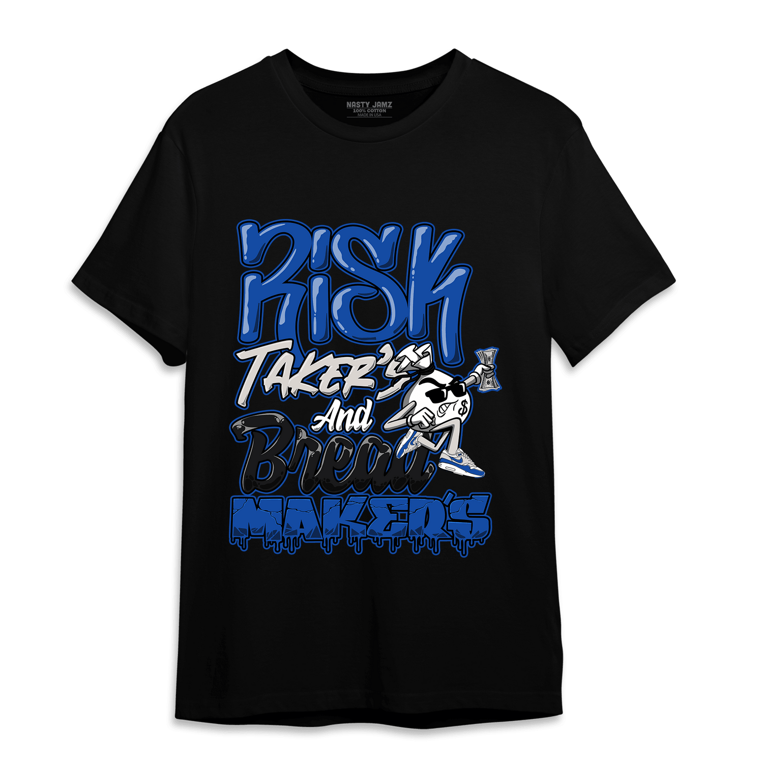 Air Max 1 86 Royal T Shirt Match Making Our Bread - NastyJamz