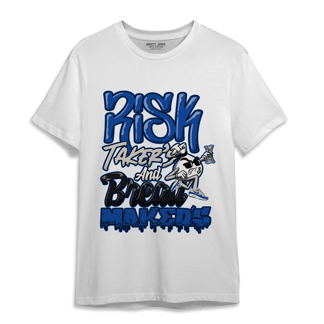 Air Max 1 86 Royal T Shirt Match Making Our Bread - NastyJamz