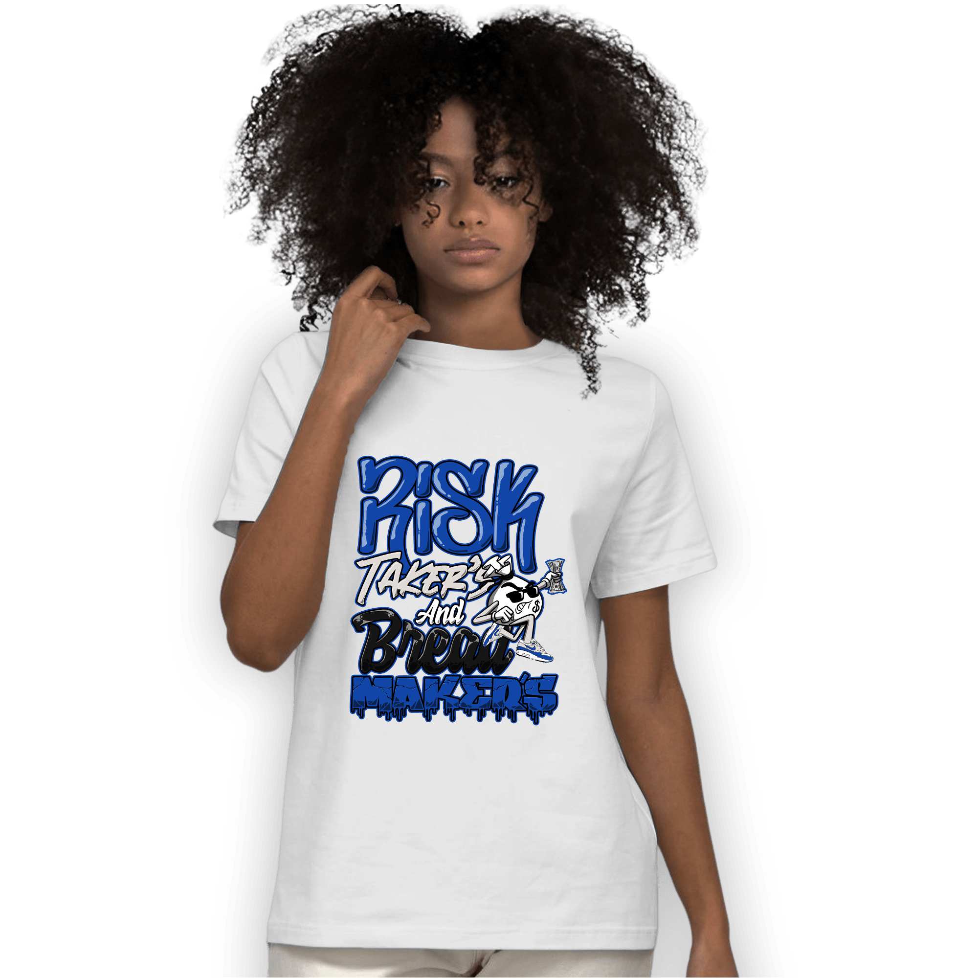 Air Max 1 86 Royal T Shirt Match Making Our Bread - NastyJamz