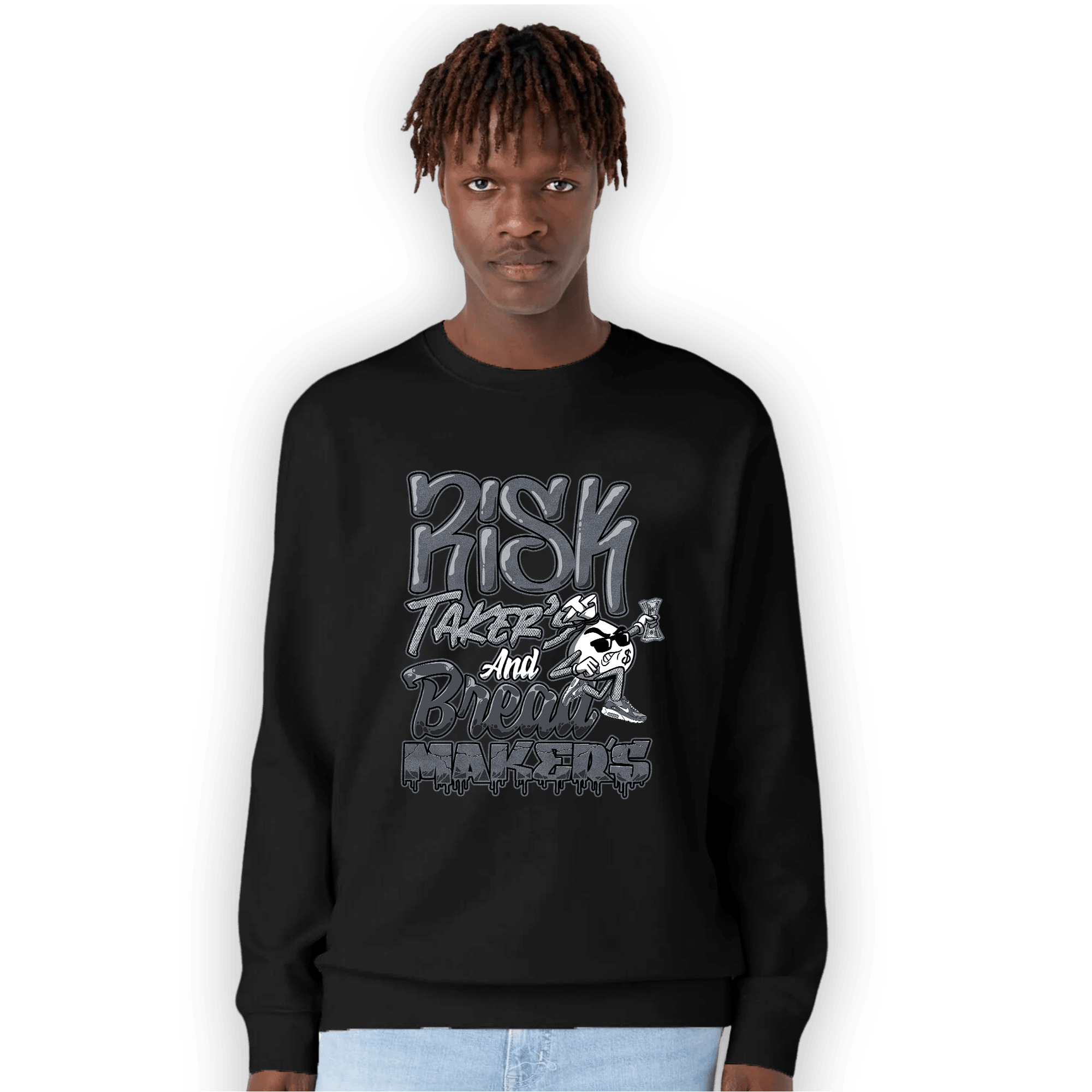 Air Max 90 Iron Grey Sweatshirt Match Making Our Bread - NastyJamz