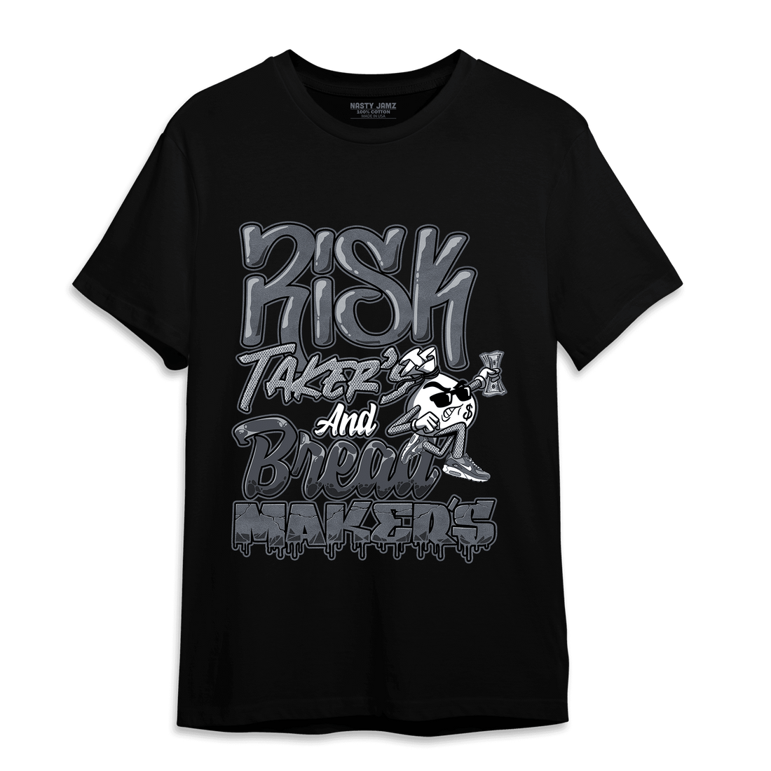 Air Max 90 Iron Grey T Shirt Match Making Our Bread - NastyJamz