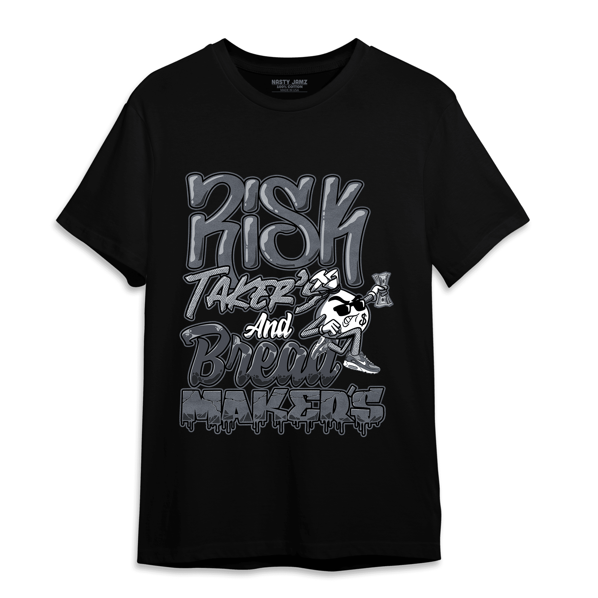 Air Max 90 Iron Grey T Shirt Match Making Our Bread - NastyJamz
