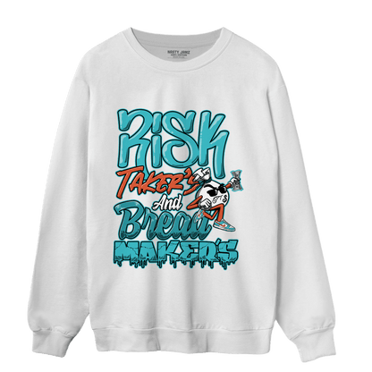 Dunk Low Dolphins Sweatshirt Match Making Our Bread - NastyJamz