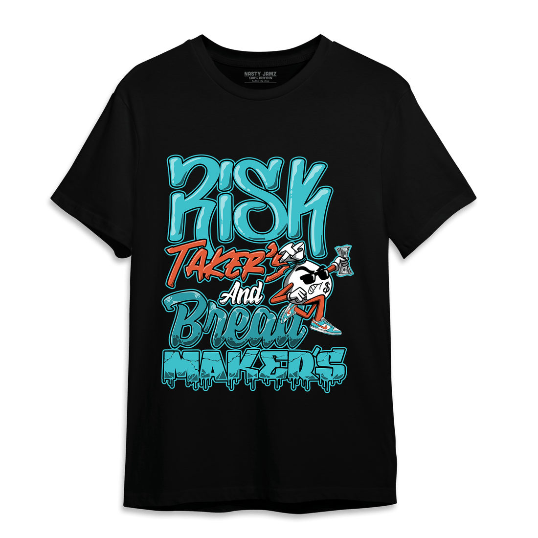Dunk Low Dolphins T Shirt Match Making Our Bread - NastyJamz