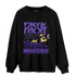 Field Purple 12s Sweatshirt Match Making Our Bread - NastyJamz