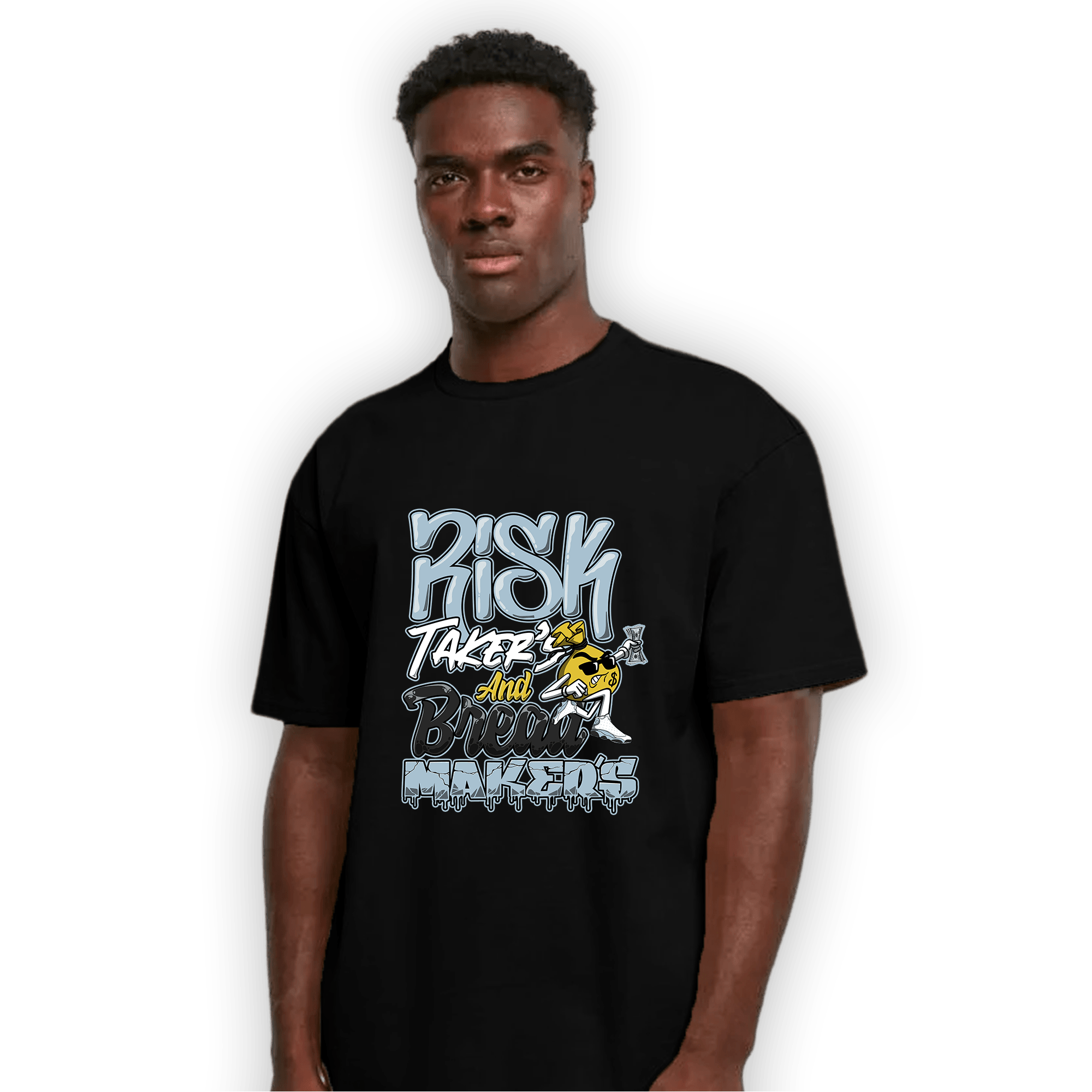 Blue Grey 13s T Shirt Match Making Our Bread - NastyJamz