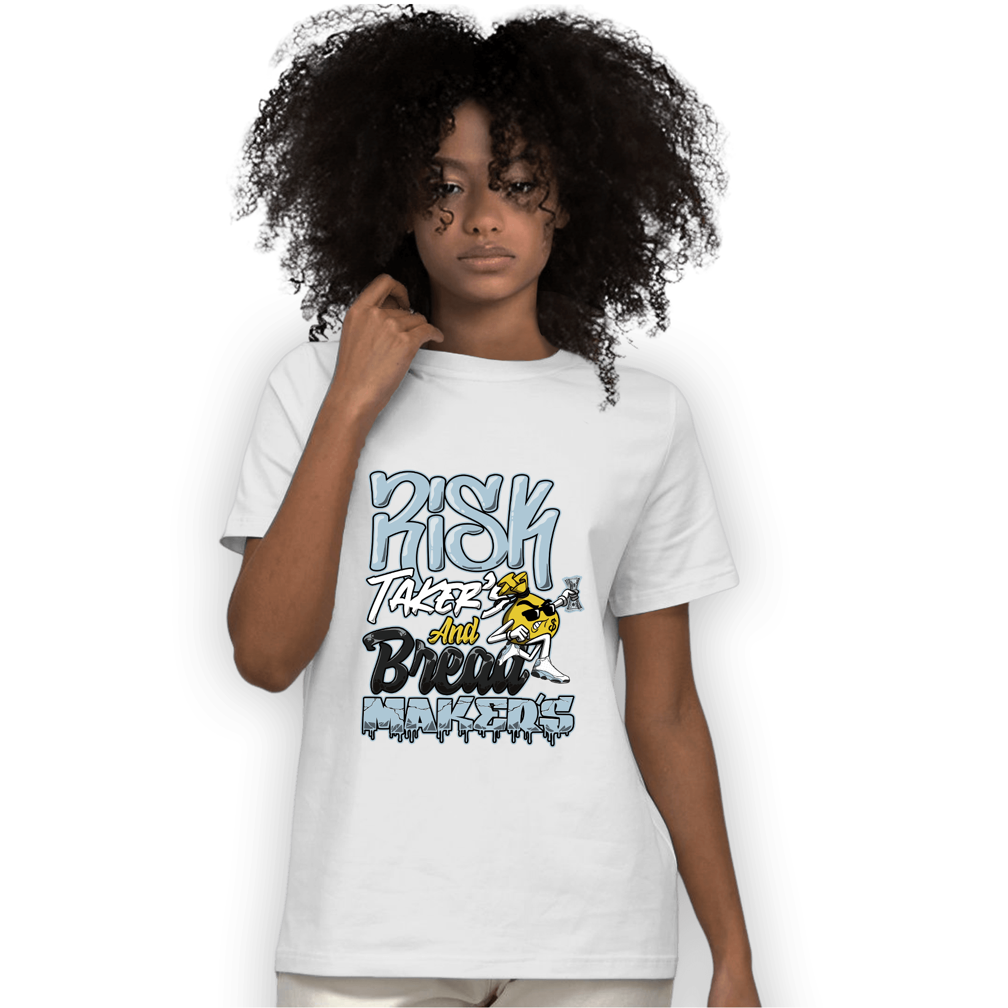 Blue Grey 13s T Shirt Match Making Our Bread - NastyJamz