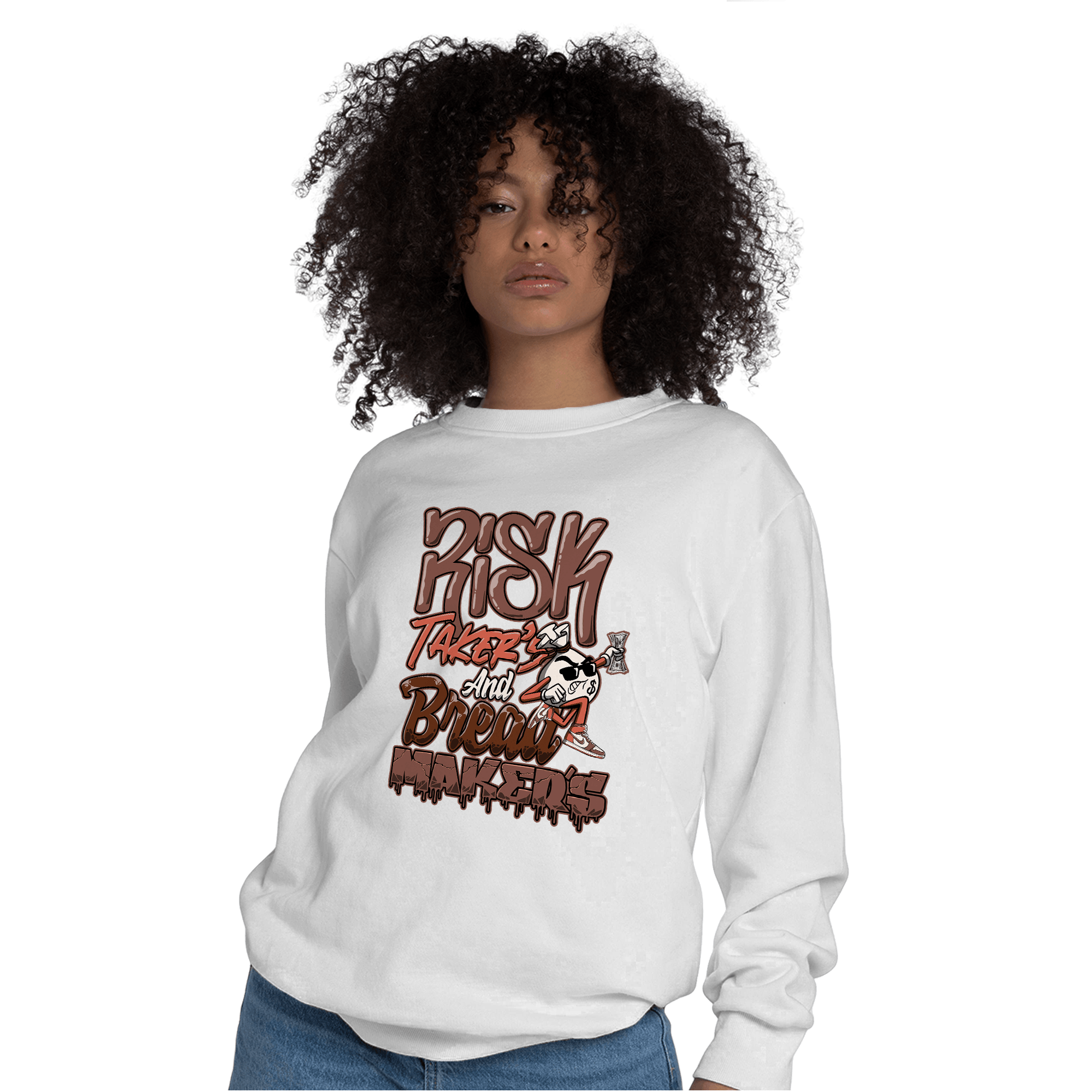 High OG Dusted Clay 1s Sweatshirt Match Making Our Bread - NastyJamz