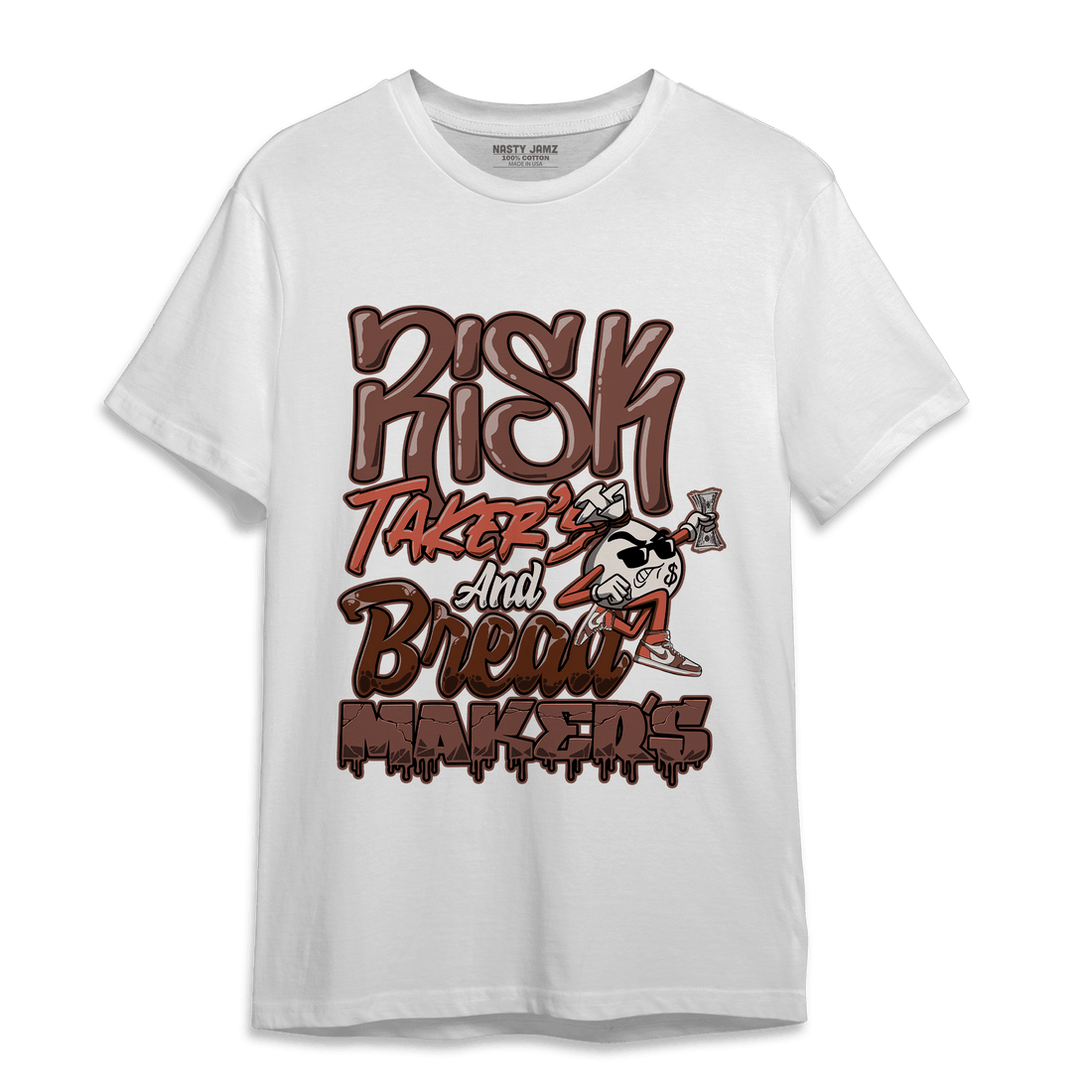 High OG Dusted Clay 1s T Shirt Match Making Our Bread - NastyJamz