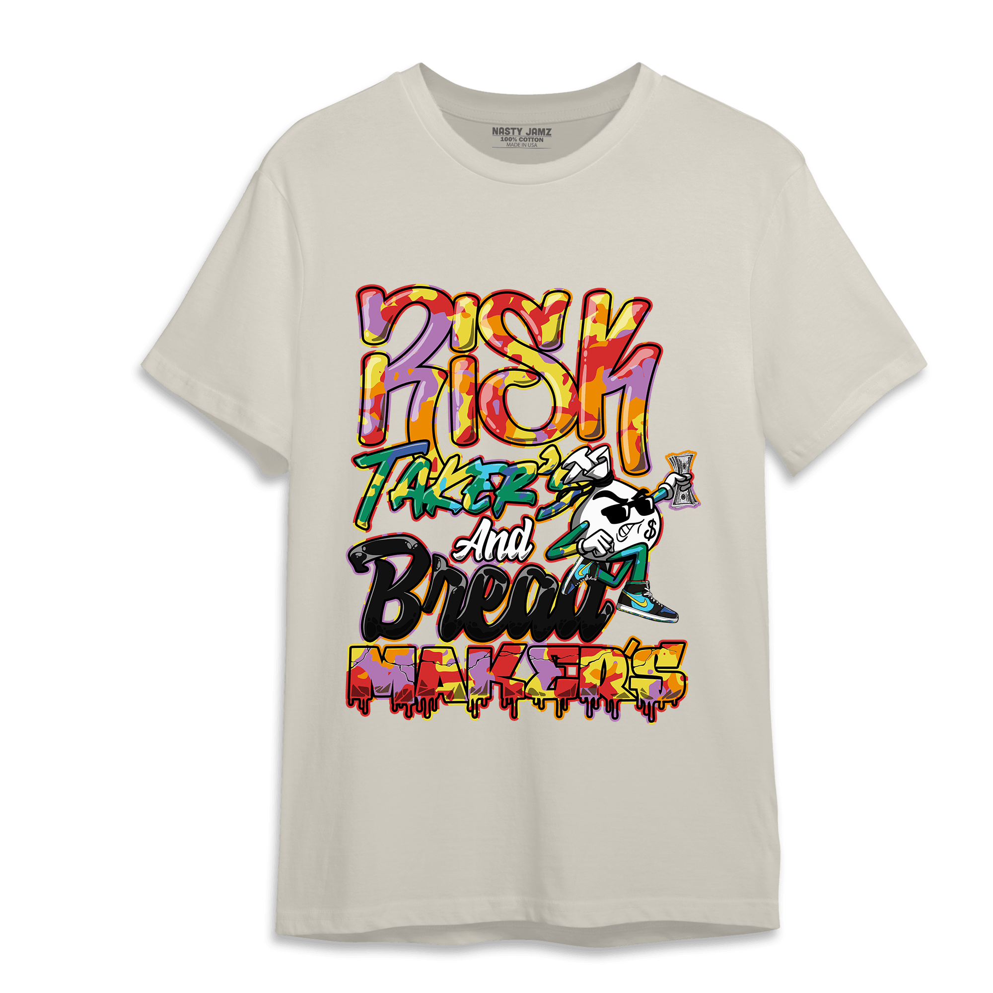 Mid GS Six Championships 1s T Shirt Match Making Our Bread - NastyJamz