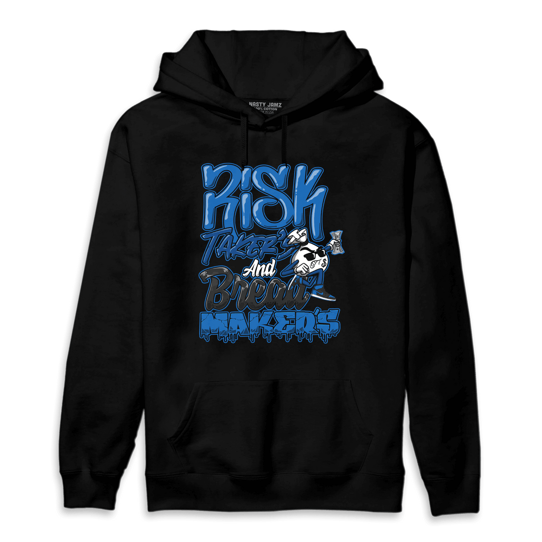 Royal Reimagined 1s Hoodie Match Making Our Bread - NastyJamz