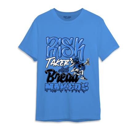 University Blue Toe 1s T Shirt Match Making Our Bread - NastyJamz