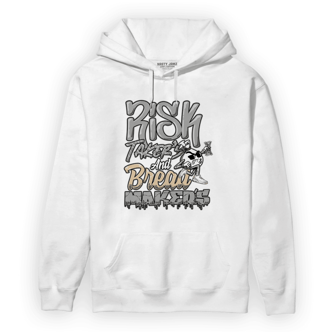 Craft Ivory 3s Hoodie Match Making Our Bread - NastyJamz