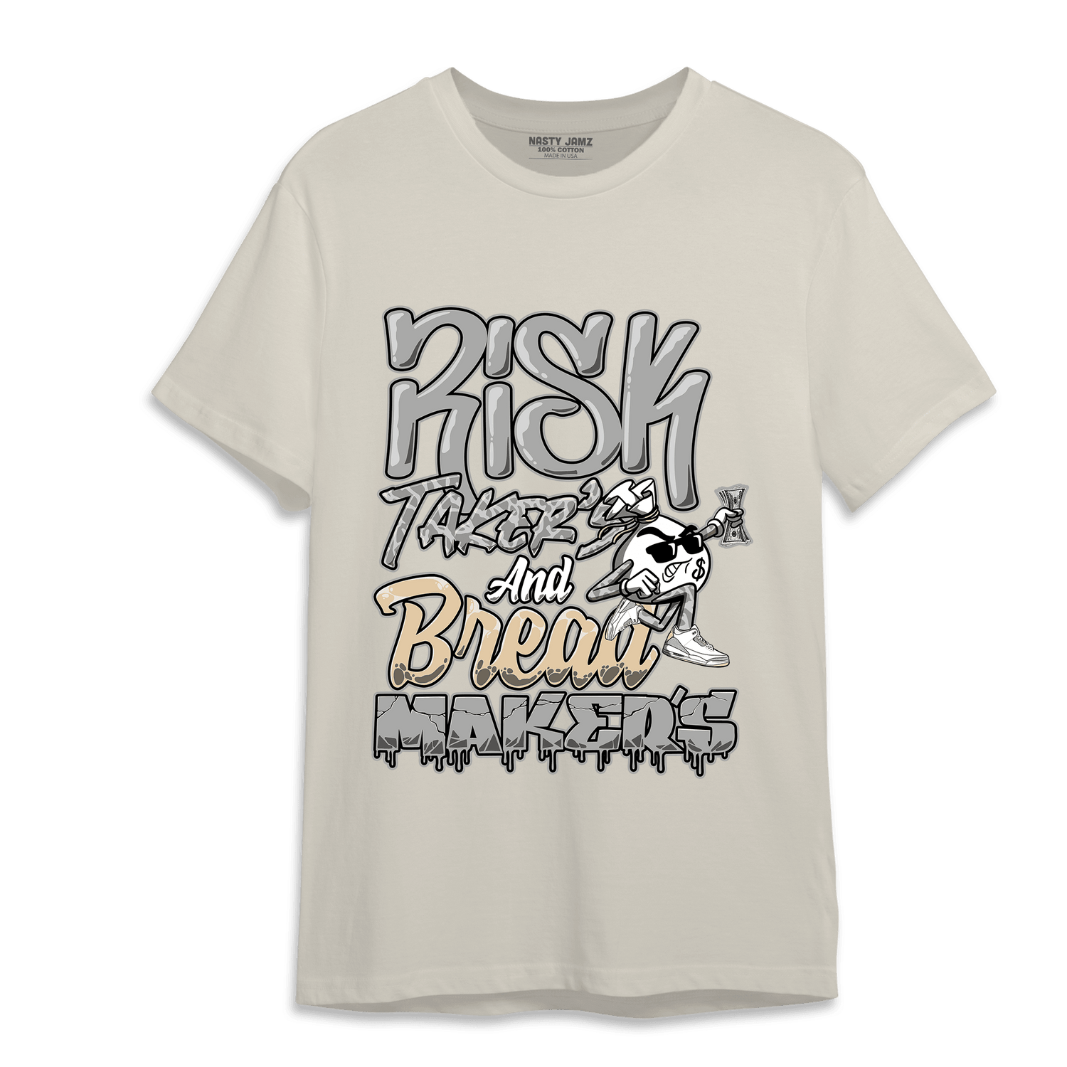 Craft Ivory 3s T Shirt Match Making Our Bread - NastyJamz