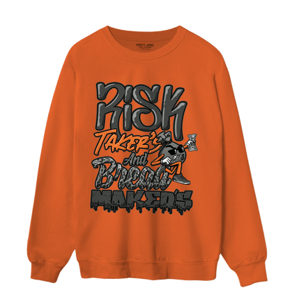 Fear Pack 3s Sweatshirt Match Making Our Bread - NastyJamz