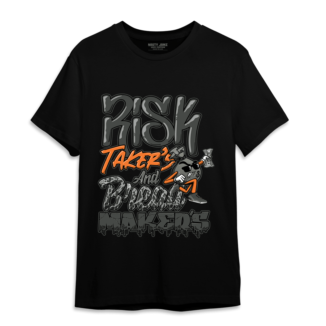 Fear Pack 3s T Shirt Match Making Our Bread - NastyJamz