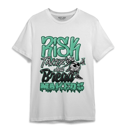 Green Glow 3s T Shirt Match Making Our Bread - NastyJamz