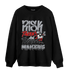 Bred Reimagined 4s Sweatshirt Match Making Our Bread - NastyJamz