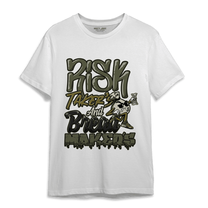 SE Craft Medium Olive 4s T Shirt Match Making Our Bread - NastyJamz