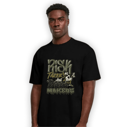 SE Craft Medium Olive 4s T Shirt Match Making Our Bread - NastyJamz