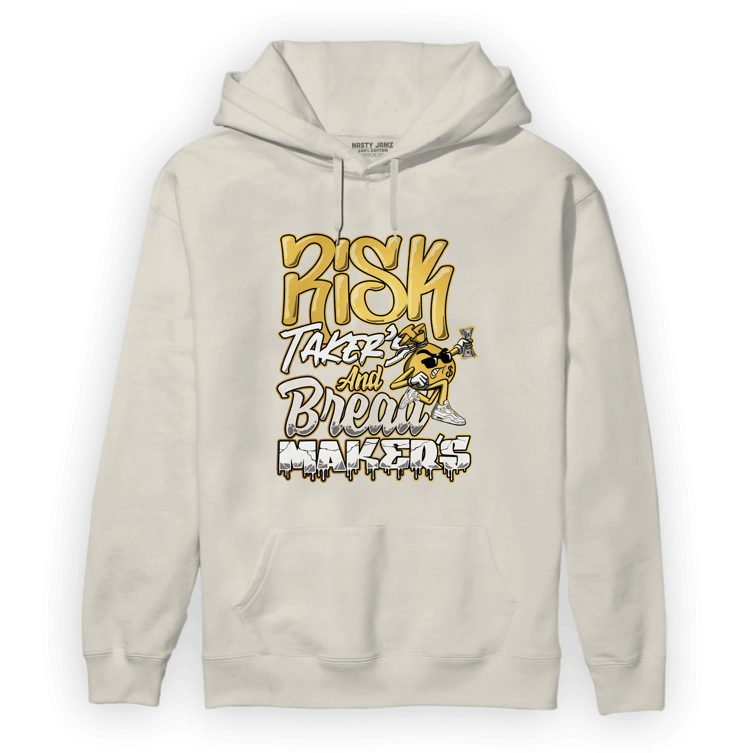Sail 4s Hoodie Match Making Our Bread - NastyJamz