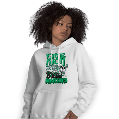 Lucky Green 5s Hoodie Match Making Our Bread - NastyJamz