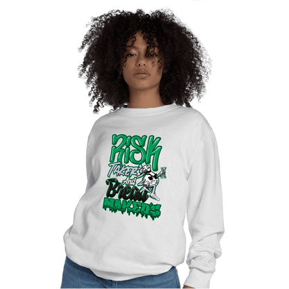 Lucky Green 5s Sweatshirt Match Making Our Bread - NastyJamz