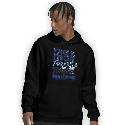Midnight Navy 5s Hoodie Match Making Our Bread - NastyJamz