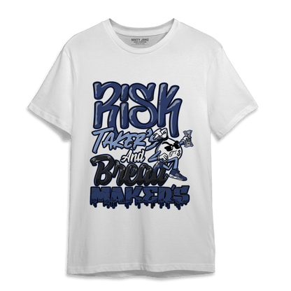 Midnight Navy 5s T Shirt Match Making Our Bread - NastyJamz