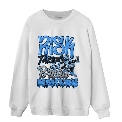 University Blue 5s Sweatshirt Match Making Our Bread - NastyJamz