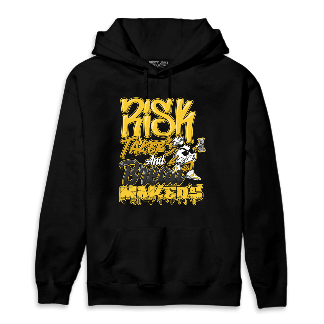 Yellow Ochre 6s Hoodie Match Making Our Bread - NastyJamz