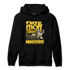 Yellow Ochre 6s Hoodie Match Making Our Bread - NastyJamz