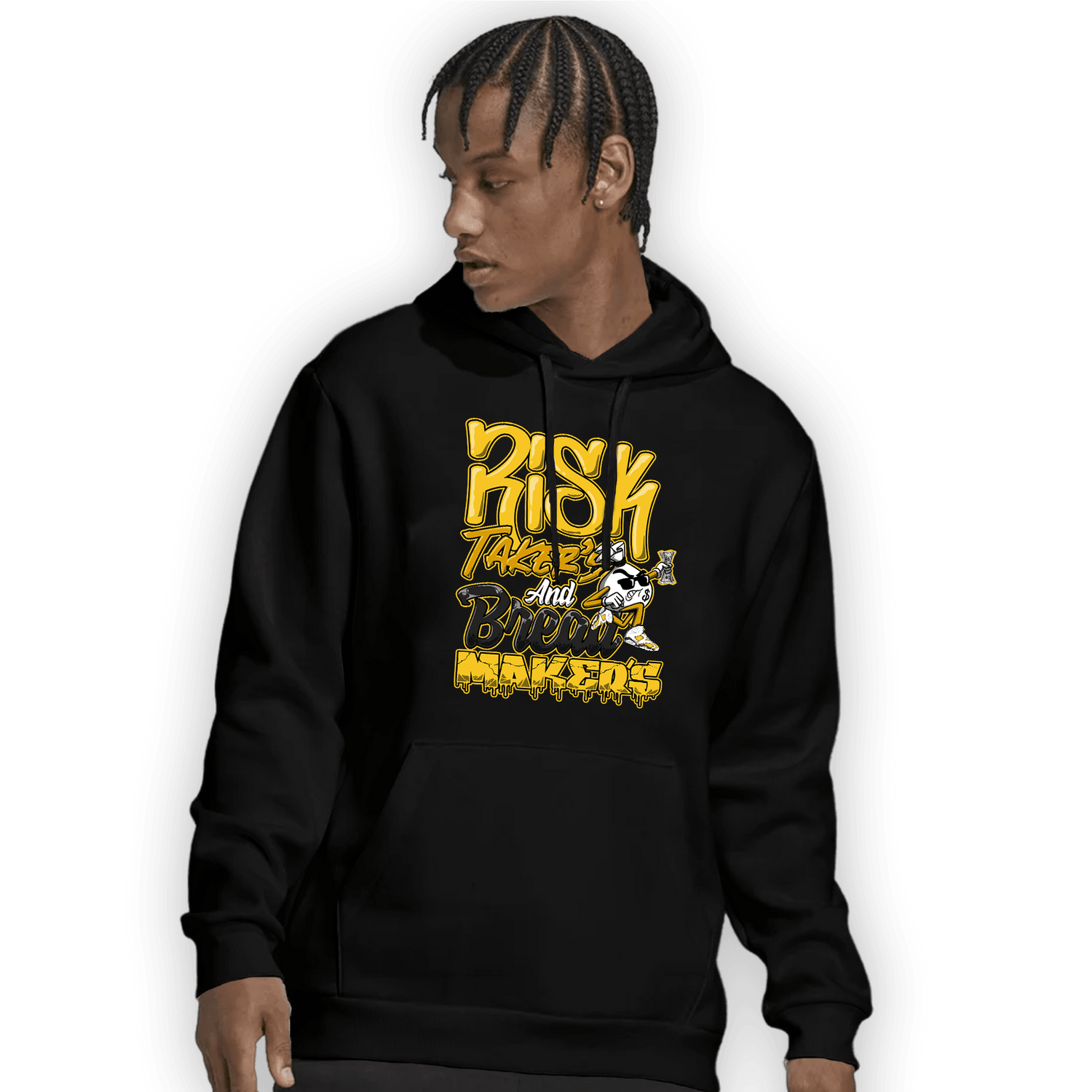 Yellow Ochre 6s Hoodie Match Making Our Bread - NastyJamz