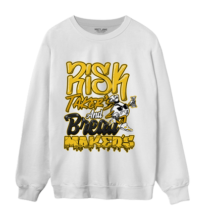 Yellow Ochre 6s Sweatshirt Match Making Our Bread - NastyJamz