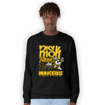 Yellow Ochre 6s Sweatshirt Match Making Our Bread - NastyJamz
