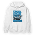 Powder Blue 9s Hoodie Match Making Our Bread - NastyJamz